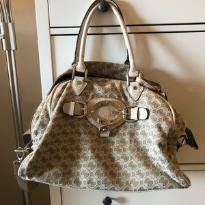 Guess overnight bag.